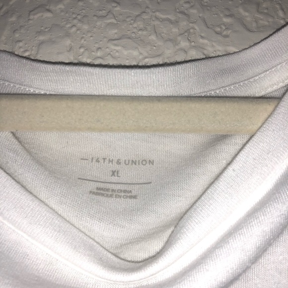 White Top with Flutter Sleeves - Picture 3 of 5